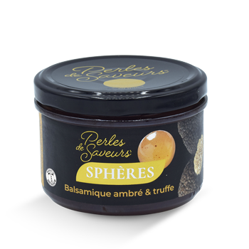 Sphère Condiment balsamique ambré & truffe d'été