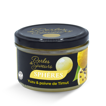 Sphère Yuzu & poivre de Timut